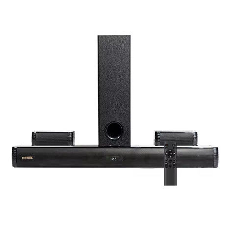 4 Wireless Soundbar Bluetooth Speaker Enclosures with Bluetooth V5.0 Edition Immersive Audio