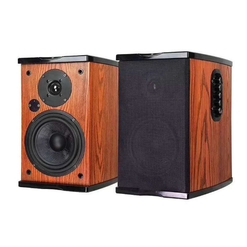 Coaxial Input Active Bookshelf Speakers Enhanced Sound Experience and Wireless Capability