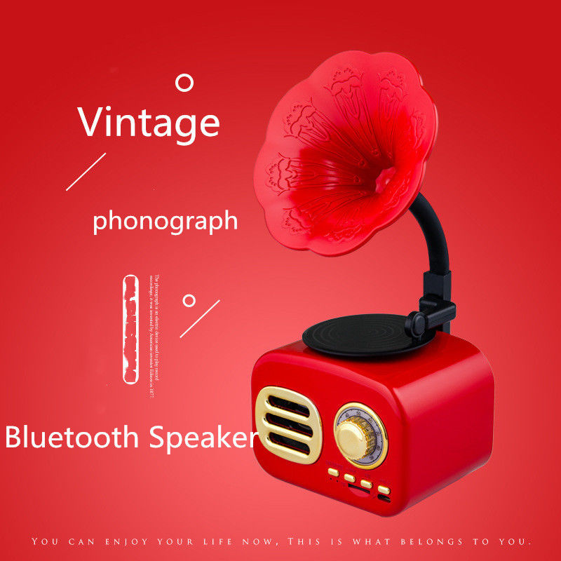 2.5" Wireless Portable Bluetooth Speaker With ABS Silicone Rubber Oil Cloth Net Cabinet