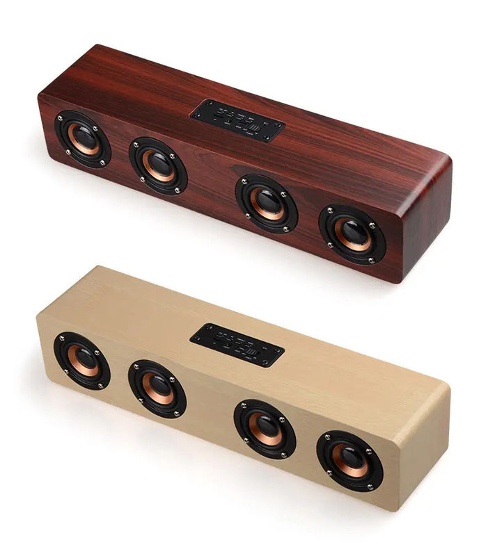 Portable Wireless Bluetooth Speaker with 2-Way Audio Crossover System Frequency response 100Hz-20KHz