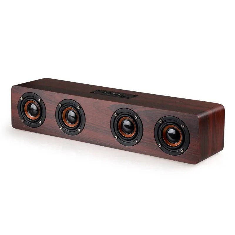 Portable Wireless Bluetooth Speaker with 2-Way Audio Crossover System Frequency response 100Hz-20KHz
