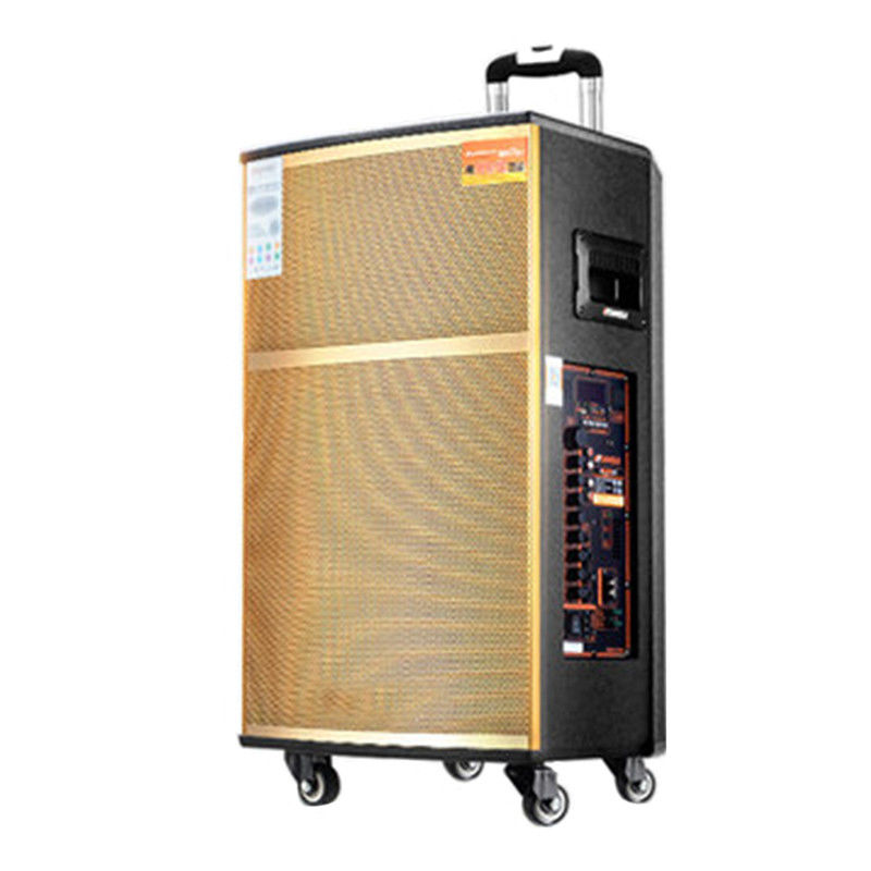 25W Metal Grille Trolley Speaker with 100W Output Power and 1 Loudspeaker Enclosure