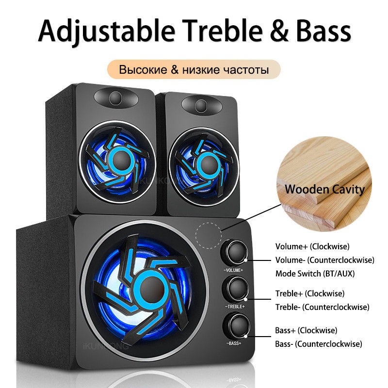 1.5" Tweeter Size 5W Aluminum Bluetooth Speakers with Enhanced Range and Output Audio Line Connectivit