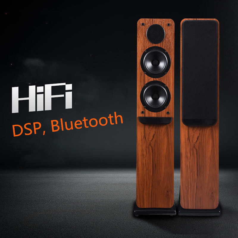 10-120W Powerful Battery Powered Bookshelf Speakers With 65Hz-20KHz Wide Range