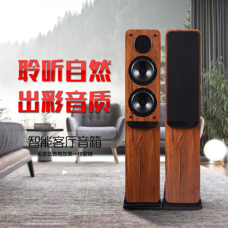10-120W Powerful Battery Powered Bookshelf Speakers With 65Hz-20KHz Wide Range