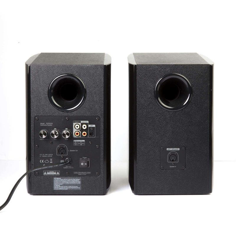 2.5" Tweeter Size Bluetooth Bookshelf Speakers with High Density Sheet Cabinet Material