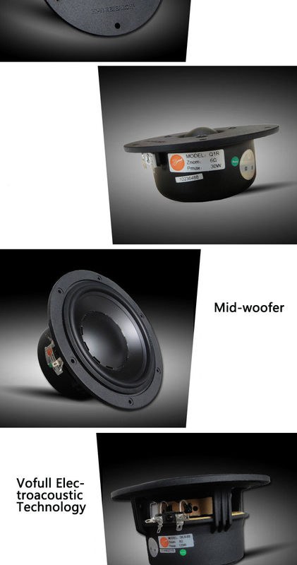 TWO-WAY Bluetooth Bookshelf Speakers Low Distortion Factor Clean And Accurate Sound