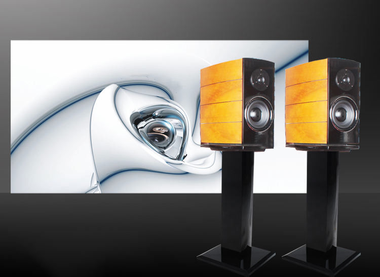 1W Distortion Factor Bluetooth Bookshelf Speakers with Battery Power Source