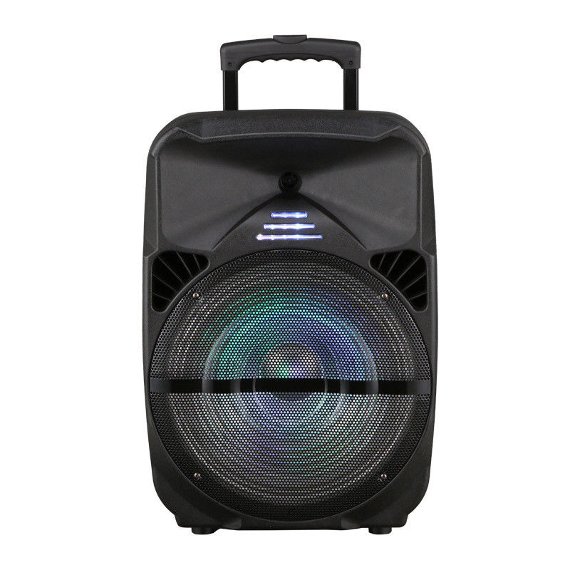Portable Bluetooth Speaker with 12" Plastic Subwoofer and Microphone