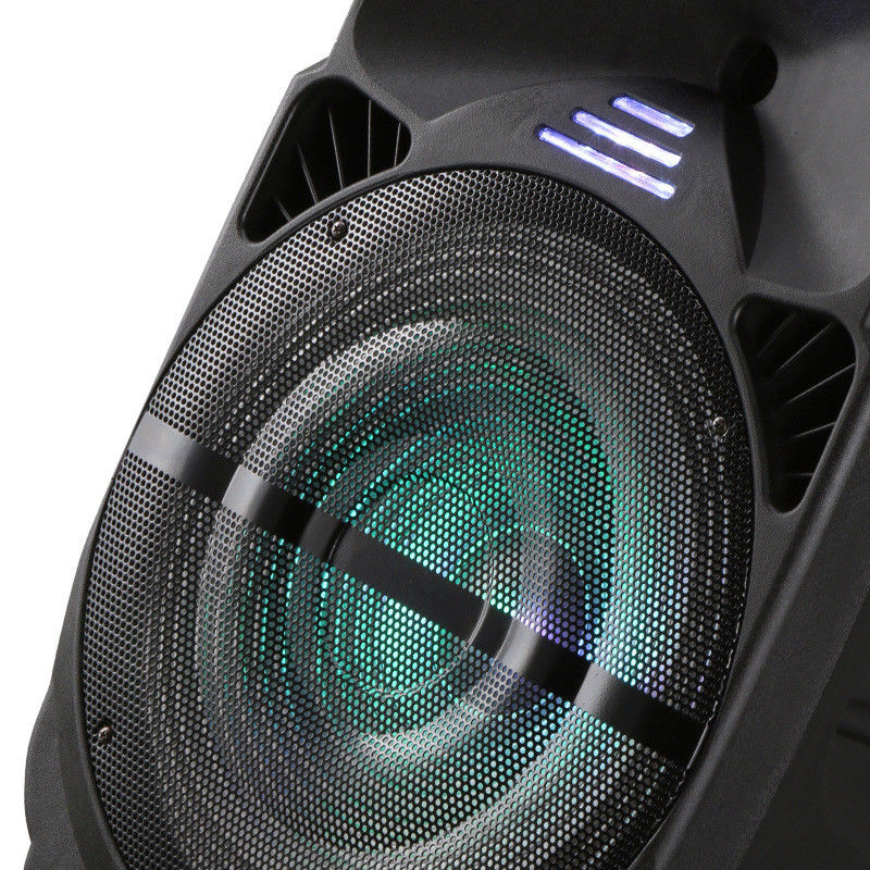 Portable Bluetooth Speaker with 12" Plastic Subwoofer and Microphone