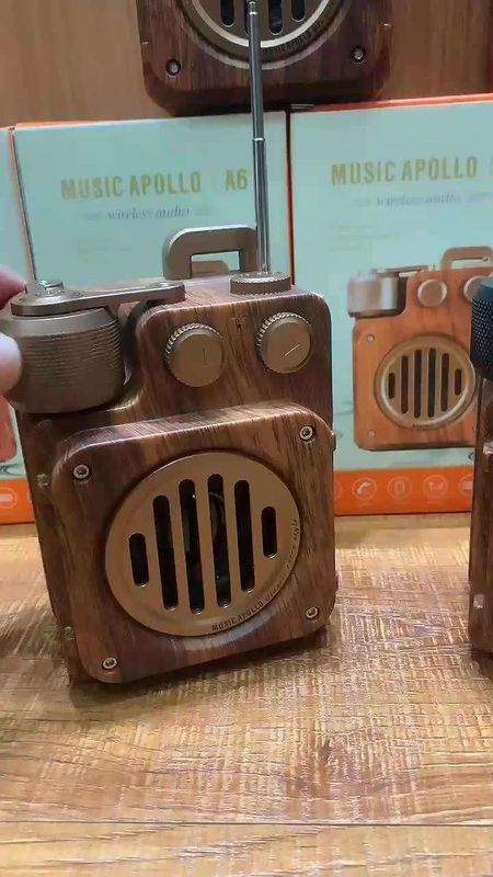 Customizable 4Ω Impedance Battery Powered Portable Speaker Compact Size