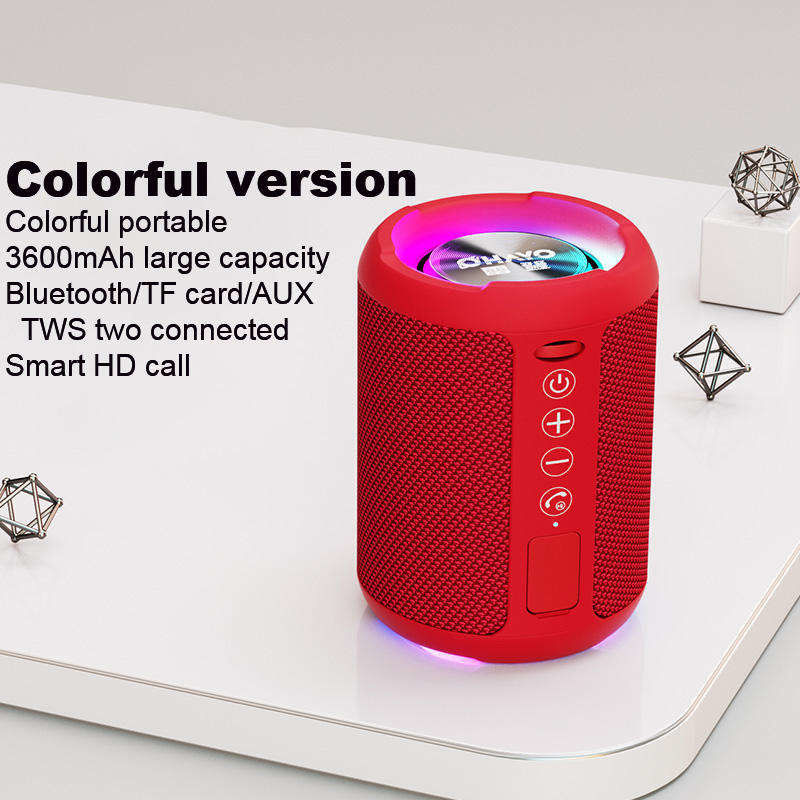 Portable Speaker with 3" Full-Range Size Woofer and Plastic Cabinet Enjoy Music Anywhere