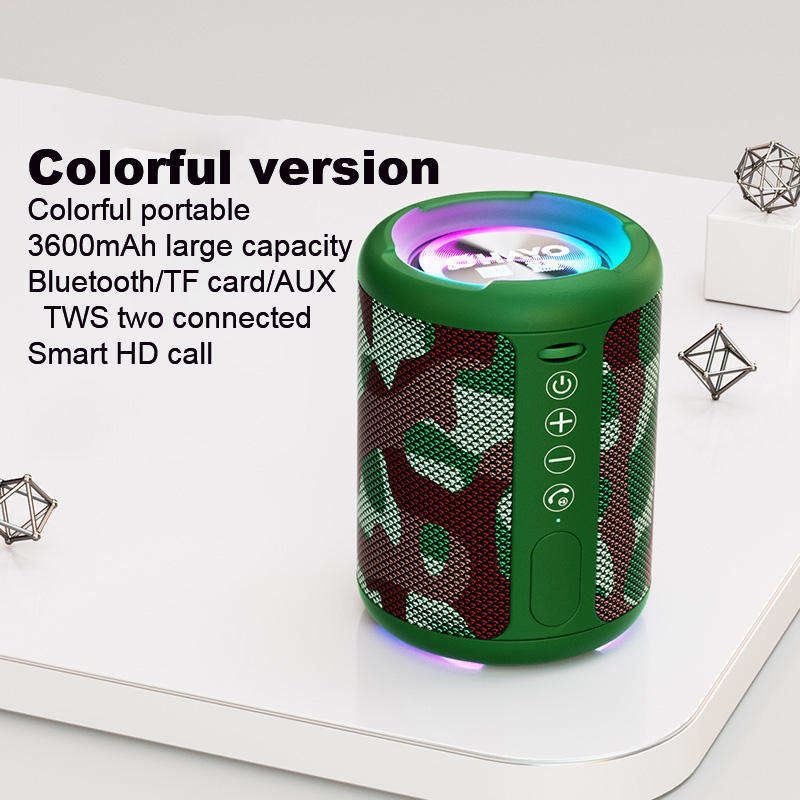 Portable Speaker with 3" Full-Range Size Woofer and Plastic Cabinet Enjoy Music Anywhere