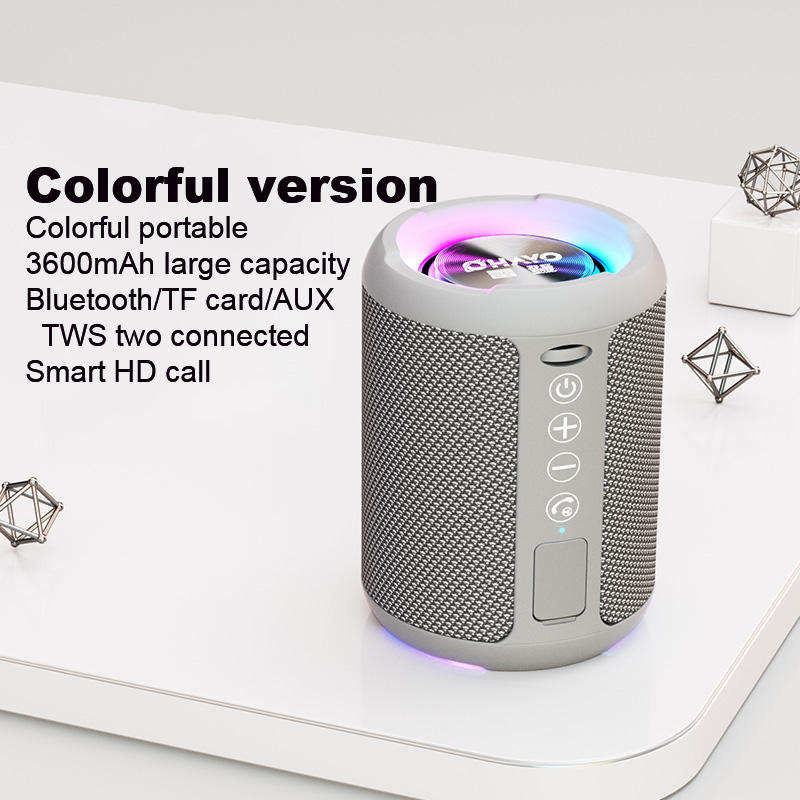 Portable Speaker with 3" Full-Range Size Woofer and Plastic Cabinet Enjoy Music Anywhere