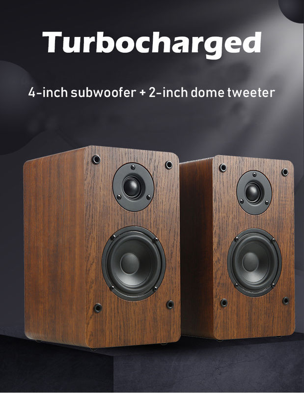 Rhythm Rechargeable Bookshelf Speakers with USB Connection and Music Function