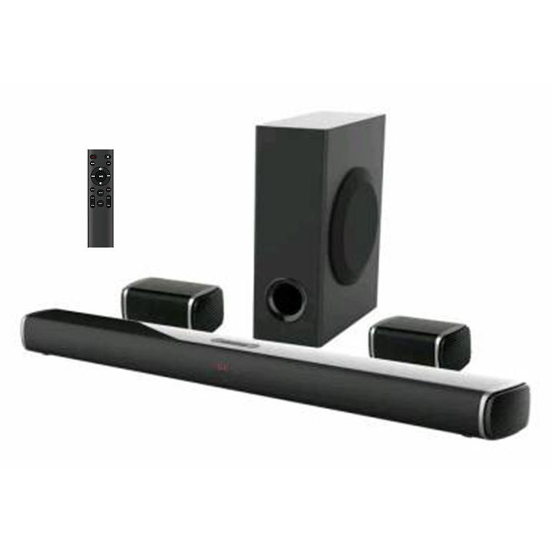 4 Loudspeaker Enclosure Bluetooth Soundbar with AUX and Immersive Surround Audio Functions