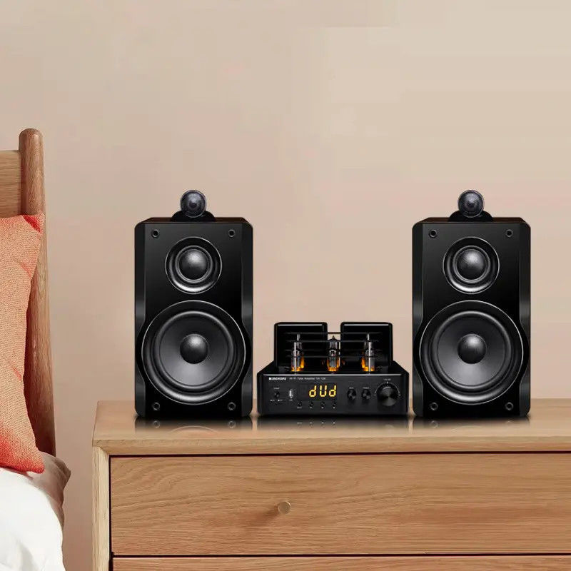 40W Modern Bluetooth Bookshelf Speakers with Crystal Clear Sound Frequency Response 45-20khz