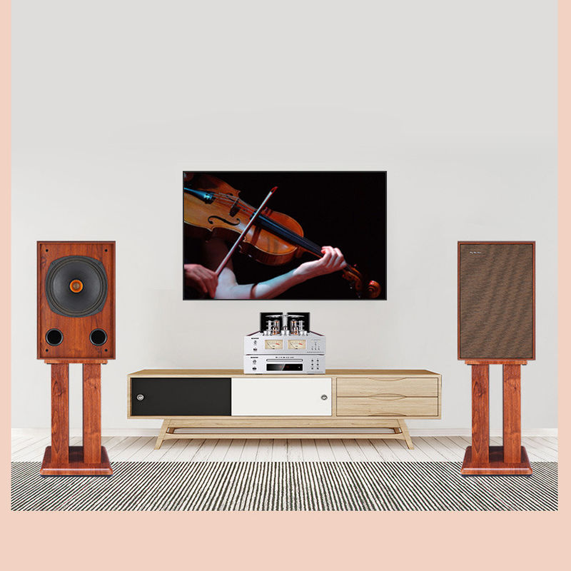 Fidelity 3-Way Wireless Music Bookshelf Speakers with Booming Bass and Modern Stylings