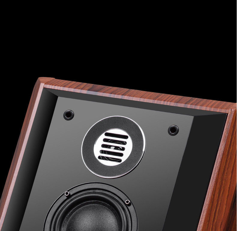 120W Bookshelf Speakers with 3-Way Loudspeakers Modern Style and Color Gift Box