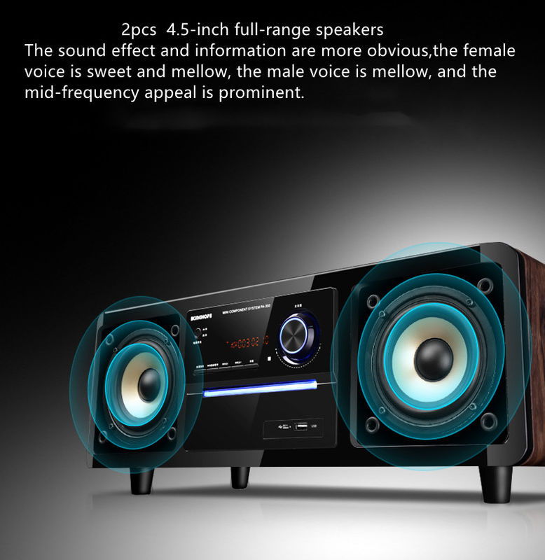Active Bookshelf Sound Monitor for Accurate Home Audio Reproduction 48.5*22*18 Cm