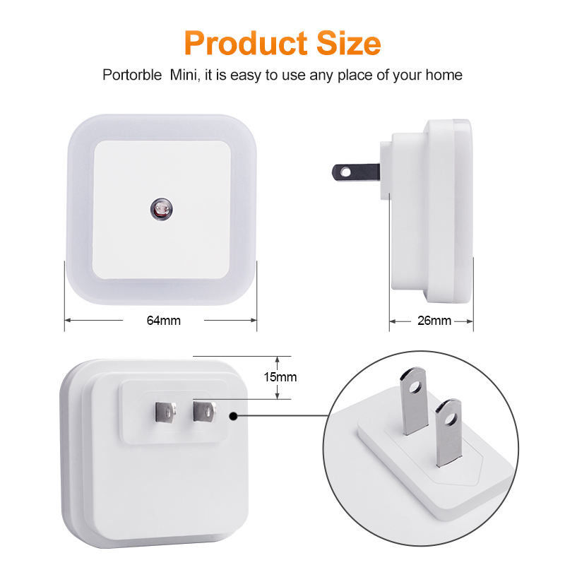 EUROPEAN Style Silicone LED Night Light with Rechargeable Battery