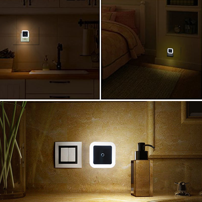 EUROPEAN Style Silicone LED Night Light with Rechargeable Battery