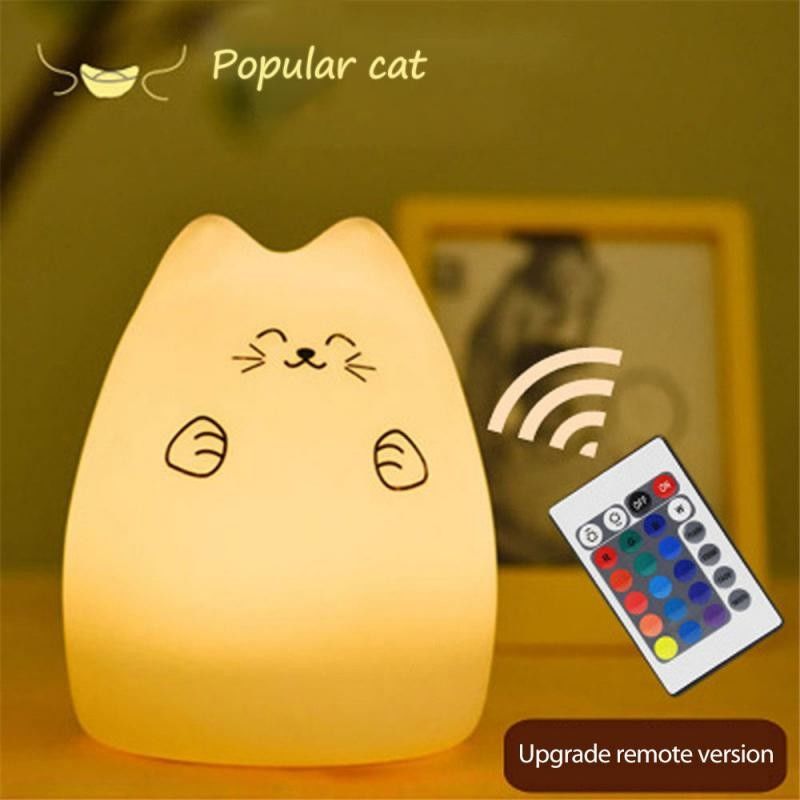 European Design Silicone LED Night Light with FCC Certification