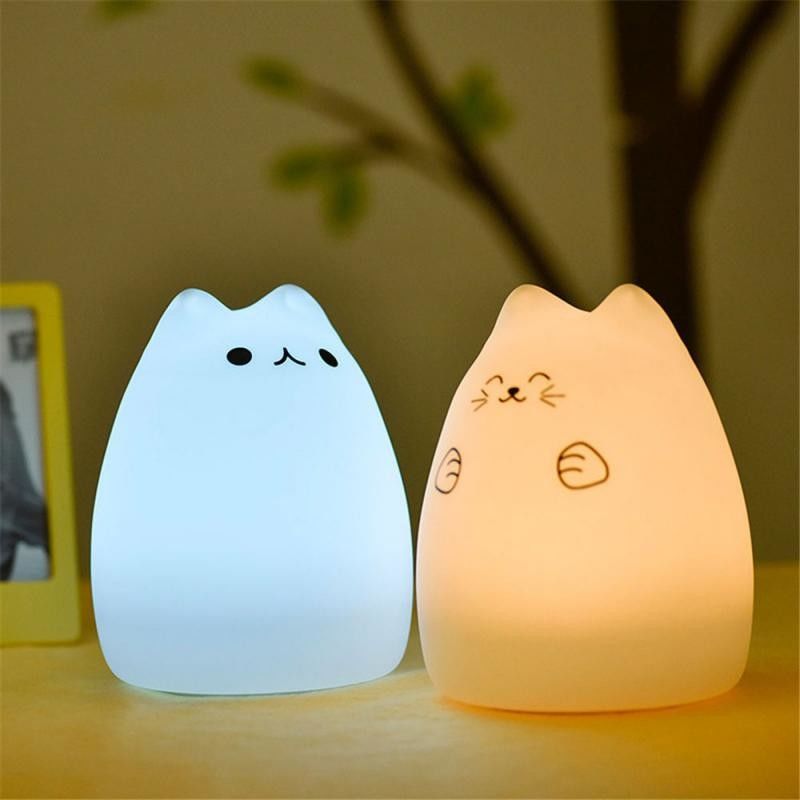 European Design Silicone LED Night Light with FCC Certification
