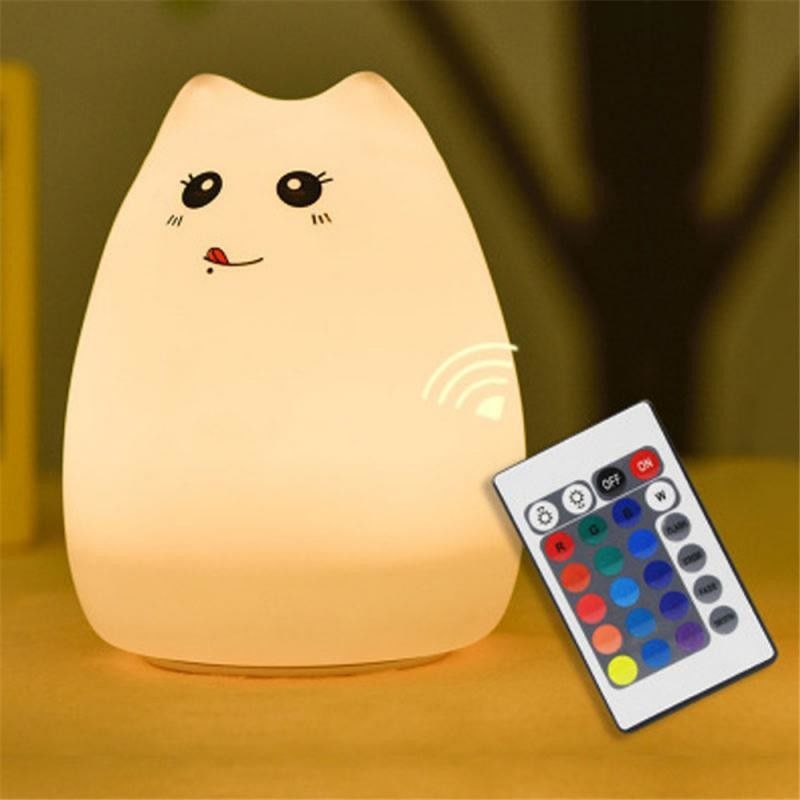 European Design Silicone LED Night Light with FCC Certification