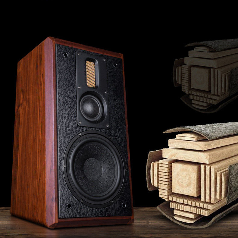 40W Density Sheet Audio Crossover Bluetooth Bookshelf Speakers with Modern Design