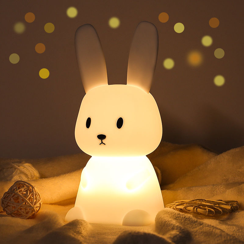 EUROPEAN Design Style Silicone Night Light Energy Saving LED with DC 6V Input Voltage