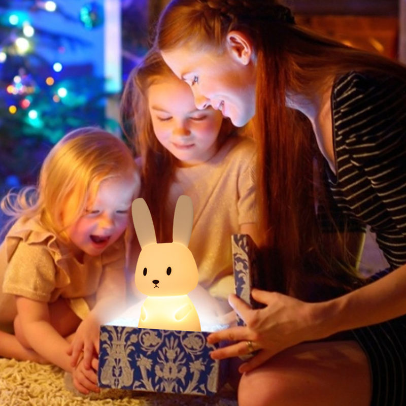 EUROPEAN Design Style Silicone Night Light Energy Saving LED with DC 6V Input Voltage