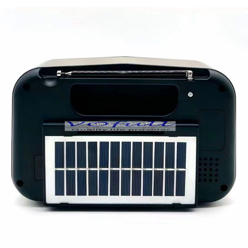 Portable Clock Radio With Built In 3INCH3Ω5W Speaker Rechargeable Battery Pack