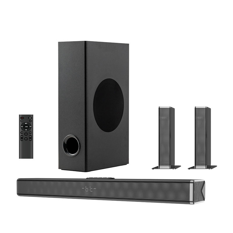 Transform Your Home Entertainment with Wireless Bluetooth Soundbar 60W 4 Speakers and 2.0 Channels