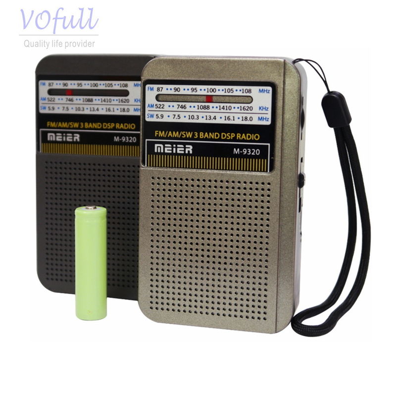 Rechargeable Battery Pack FM Radio The Perfect Addition to Your Coffee/Wooden Collection