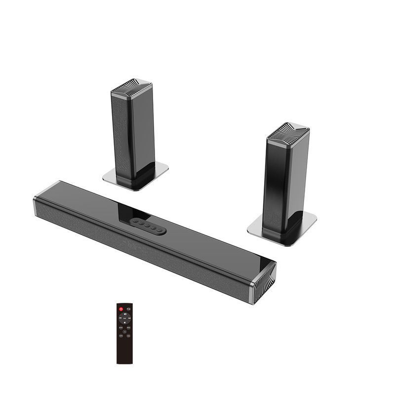 ABS Material Wireless Bluetooth Soundbar with Audio input BT/ USB/ Hdmi-arc3.5MM/ OPTICAL 2.0 Channels