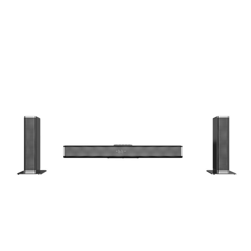 ABS Material Wireless Bluetooth Soundbar with Audio input BT/ USB/ Hdmi-arc3.5MM/ OPTICAL 2.0 Channels