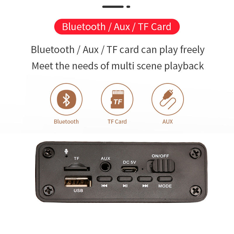 4 Speakers Wireless Bluetooth Soundbar with ABS Material and BT/ USB/ Hdmi-arc3.5MM/ OPTICAL Audio Input