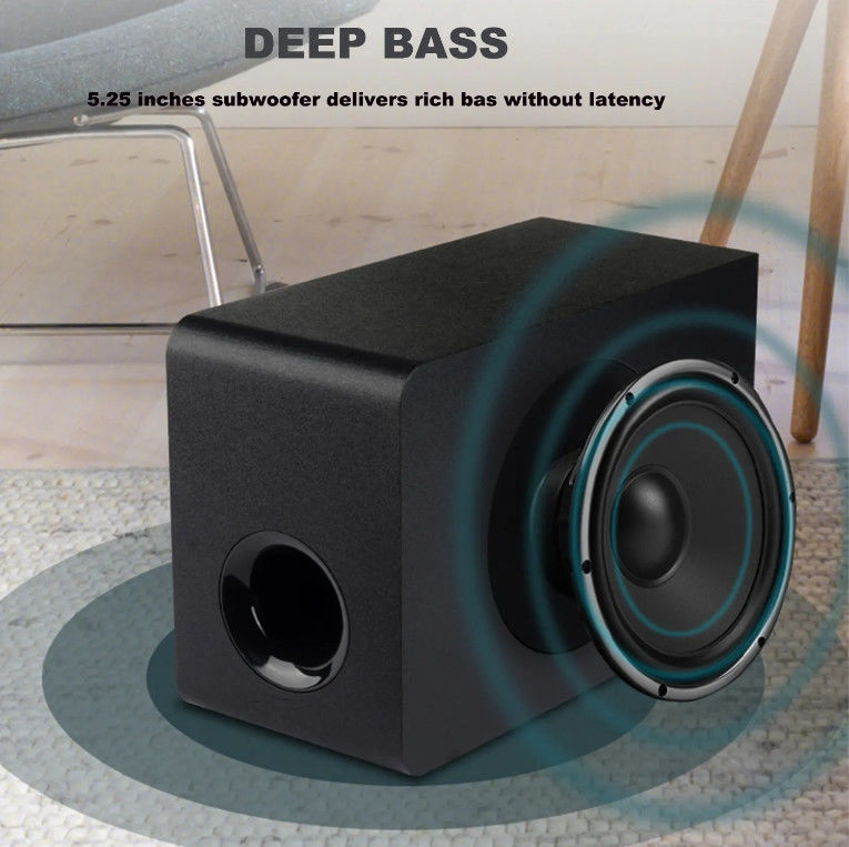 Bluetooth Wireless Soundbar with 100W Output Power And Audio Input BT/ USB/ Hdmi-arc3.5MM/ OPTICAL