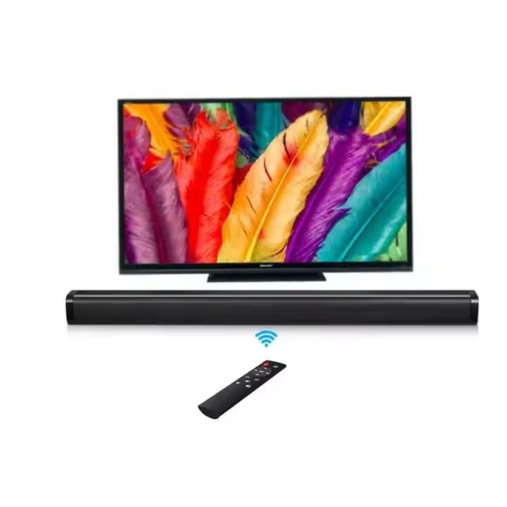 60W Output Power Wireless Bluetooth Soundbar with 4 Speakers BT/ USB/ Hdmi-arc3.5MM/ OPTICAL Audio Input