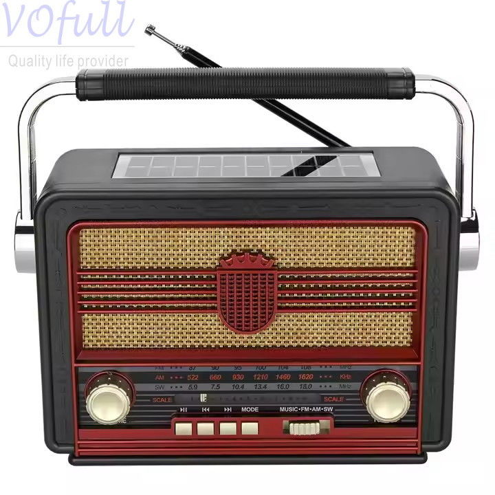 Rechargeable Battery Pack And Bluetooth Connectivity Portable AM FM Radio With Best Reception