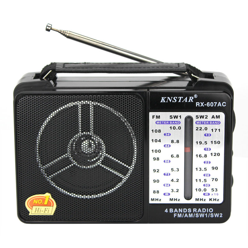 Wireless Listening Portable Radio Player With AM/FM Bluetooth Connectivity