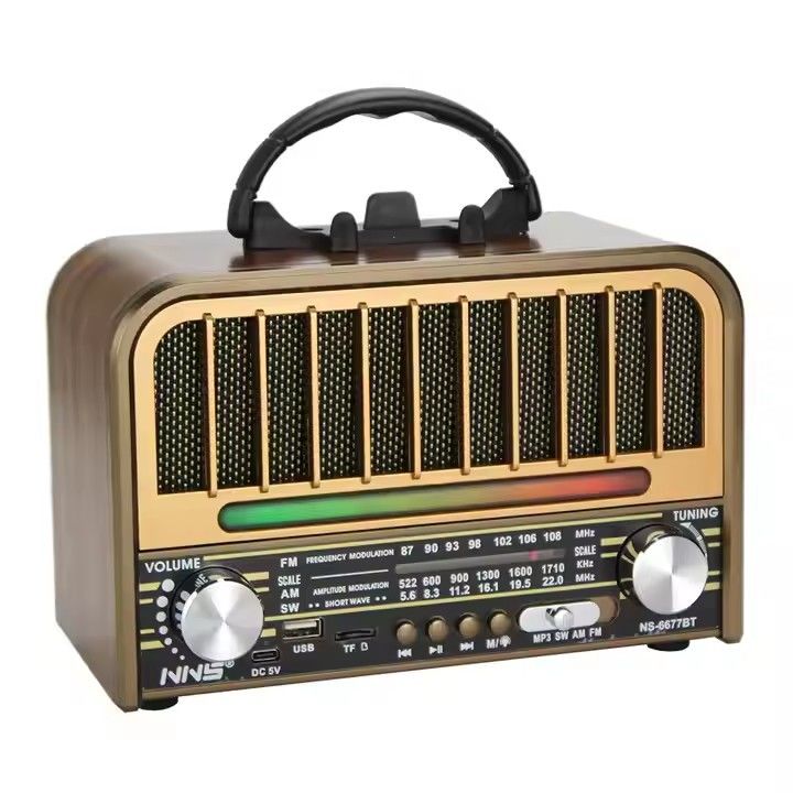 USB/TF Slot 3 Band FM/MW/SW Am Radio for Industrial Applications