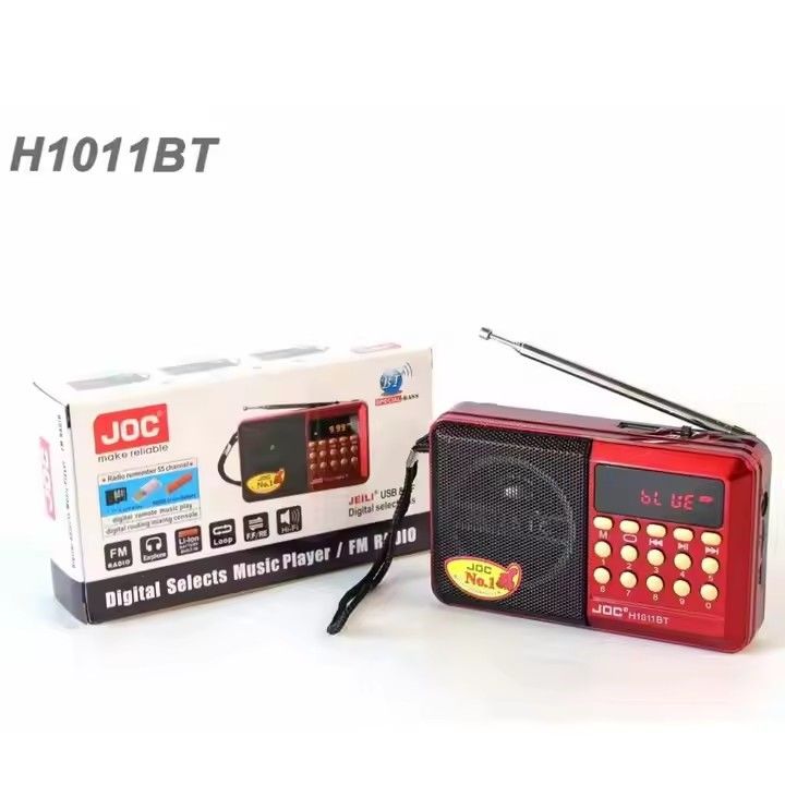 AM / FM FM Radio with Built-In Speaker Crystal Clear Sound at Your Fingertips