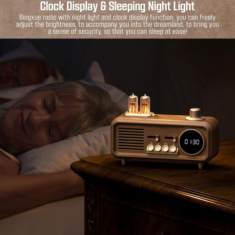 AM / FM Portable Radio Player with USB/TF Slot and FM/MW/SW 3 Band