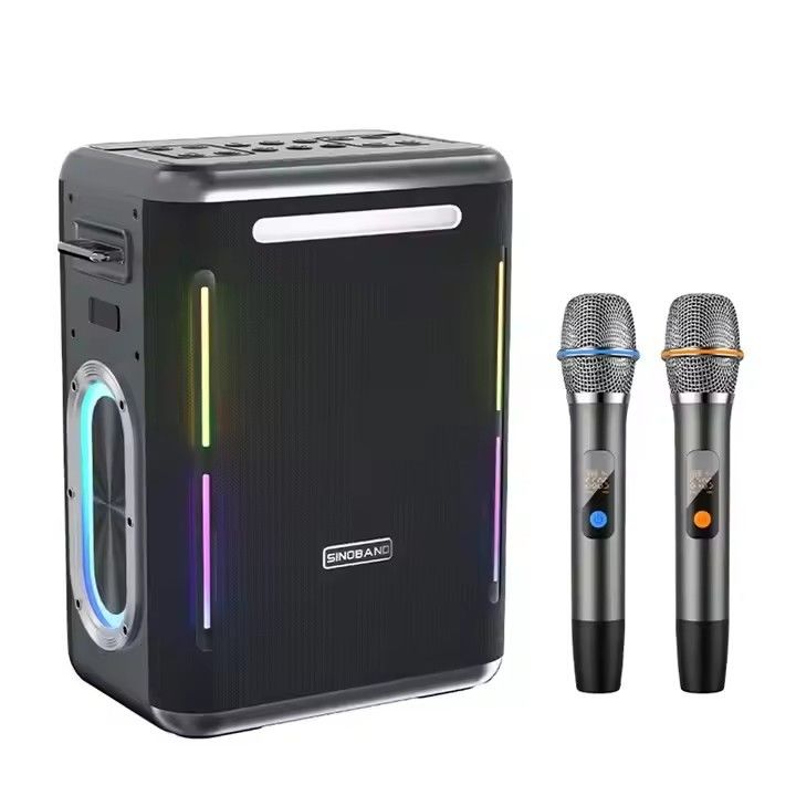 High Frequency Range 65Hz-20KHz Waterproof Bluetooth Speaker with 100W Output Power and 2 Tweeter Size Wooden Cabinet