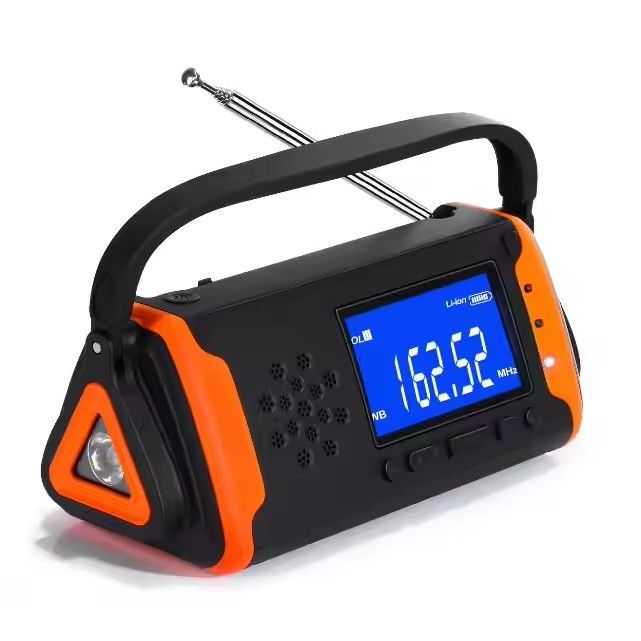 AM/FM Radio and LED Flashlight Emergency Radio Your Essential Equipment for Emergency Preparedness