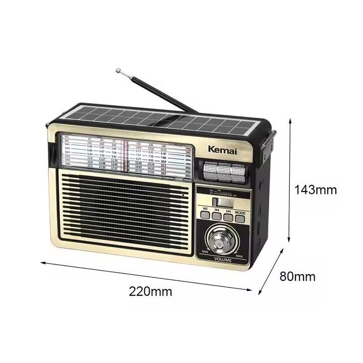 Best Reception Portable Am Radio Player With Rechargeable Battery Pack And USB/TF Slot